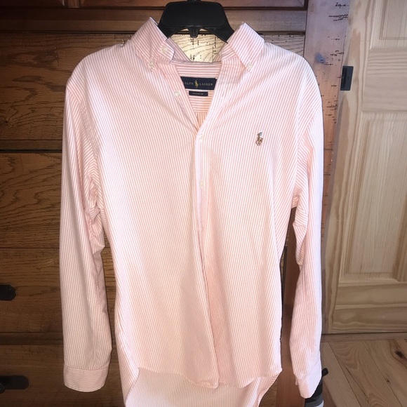 NWOT Men’s Ralph Lauren classic fit dress shirt - Picture 5 of 8